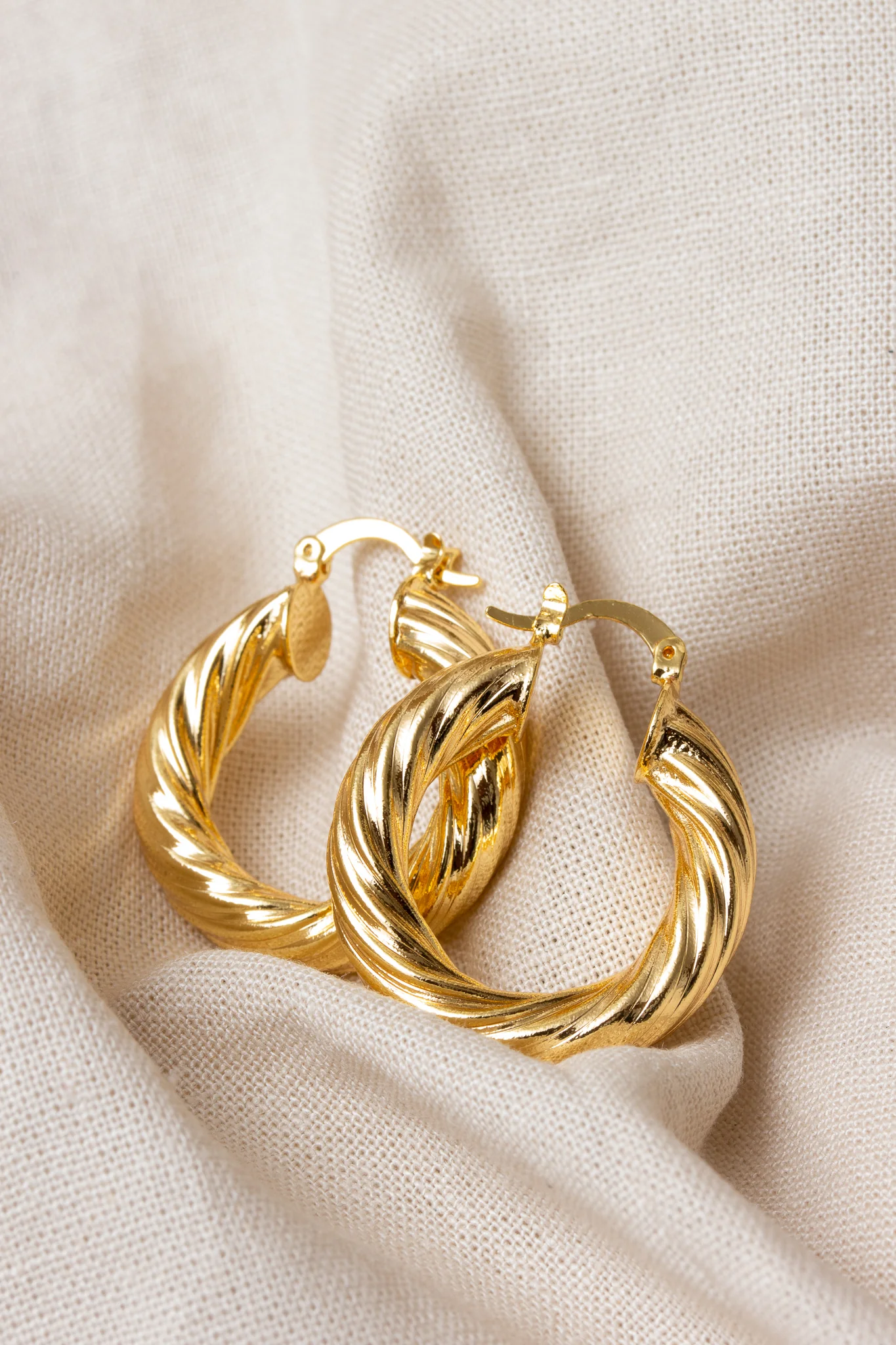 Havana Hoop Earrings - Image 3