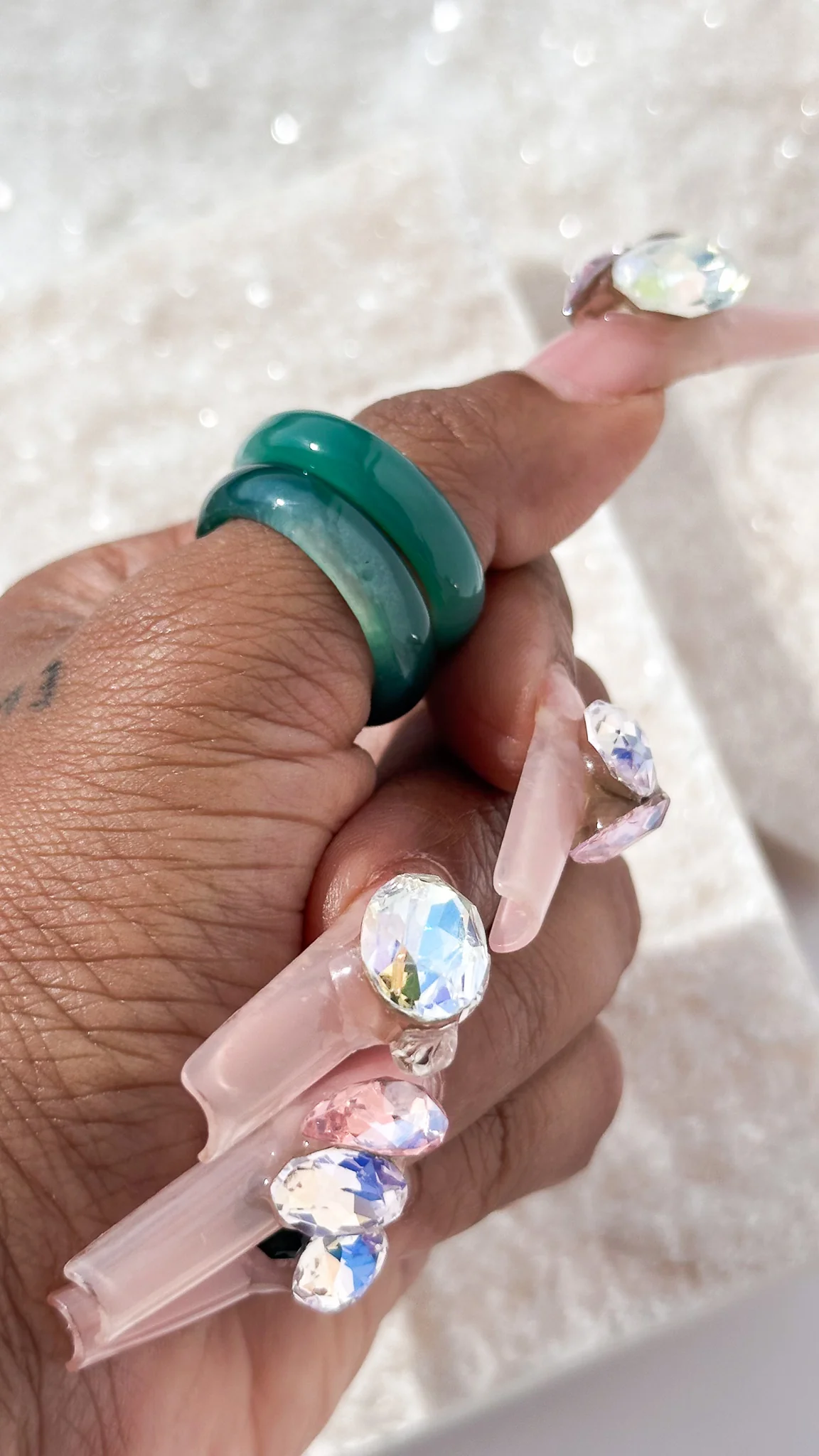 Matcha Stone Ring - Image 8