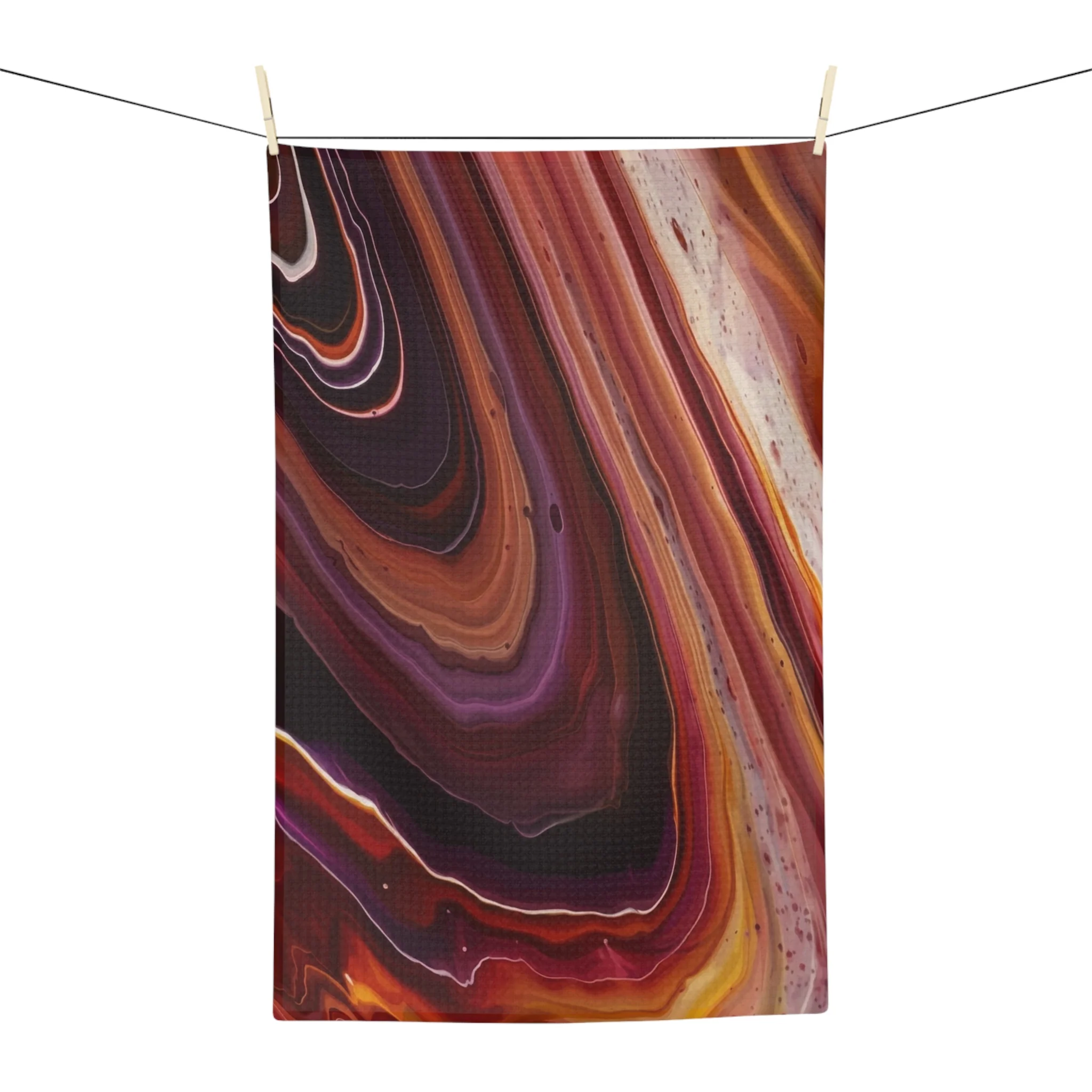 Sundown Kitchen Towel (Waffle Weave) - Image 4
